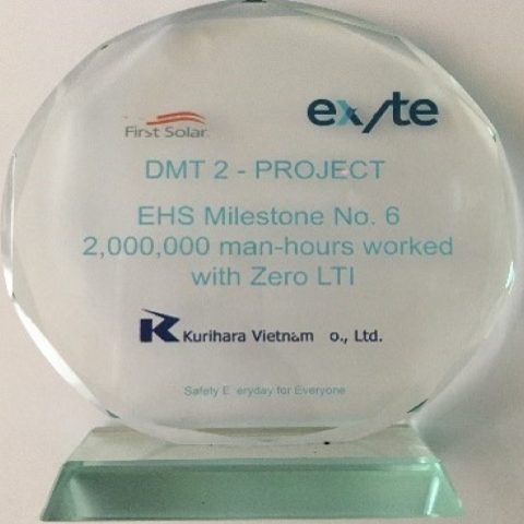 DMT 2 Project - 2,000,000 Man-Hours Worked With Zero LTI